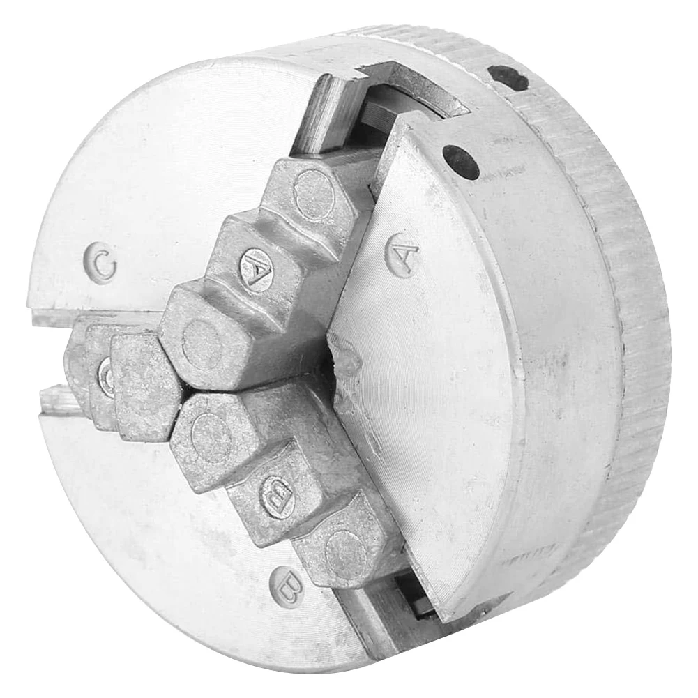 Прочный трехкулачковый патрон цинковый сплав диаметр зажима 1 8-56 мм высокая