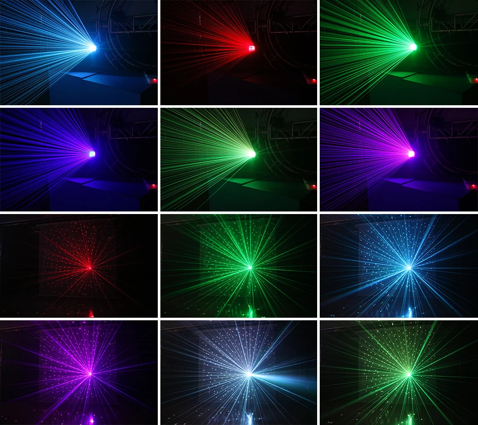 Лазерный проектор ALIEN 500 МВт RGB DMX Star Dots PRO DJ дискотека сценический эффект освещения