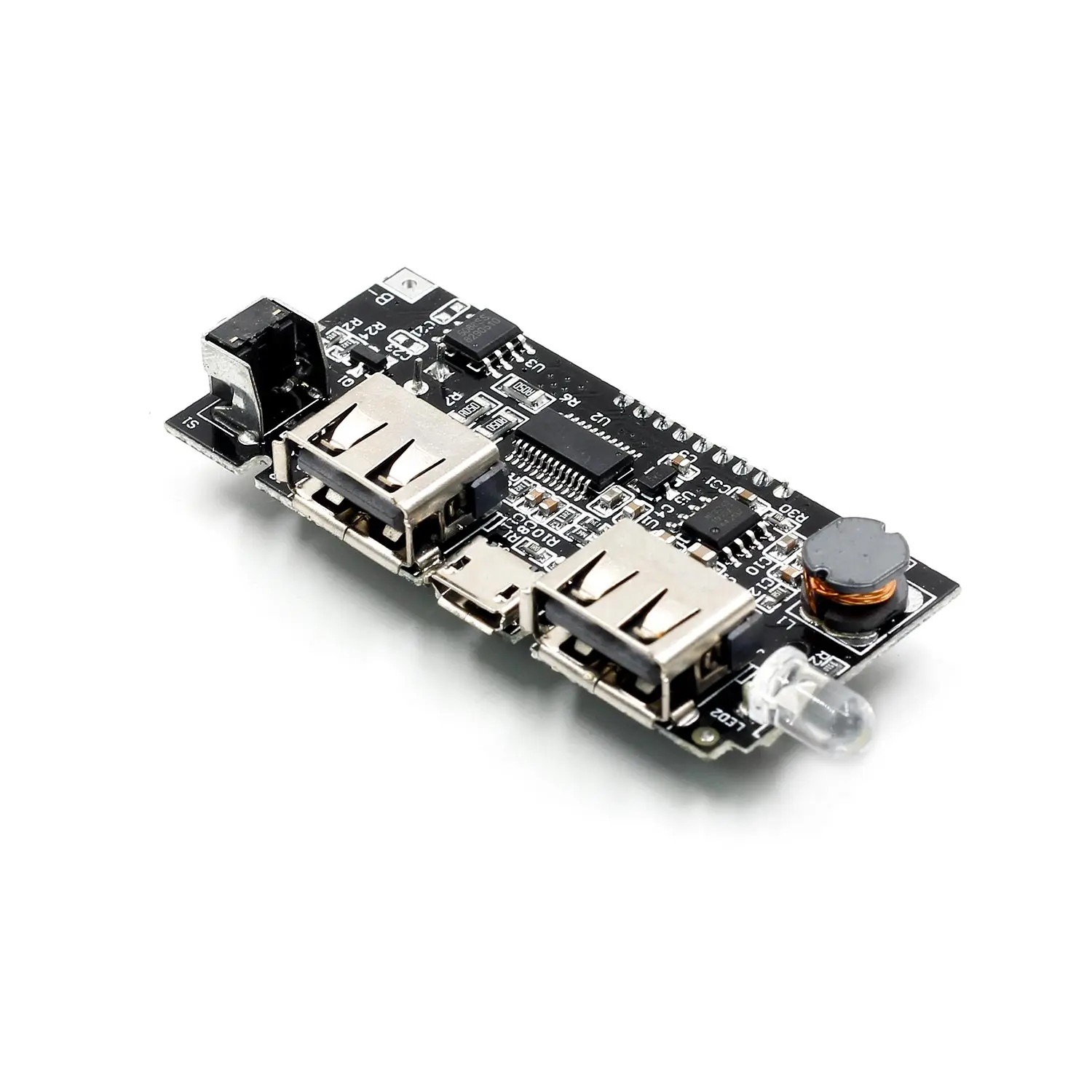 Автоматическая защита! Двойной USB 5V 1A 2.1A мобильный Банк питания 18650 литиевая
