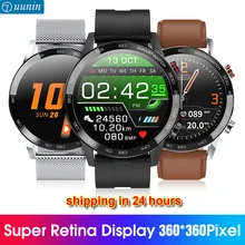 L16 Long Battery Life Sports Waterproof Heart Rate Sleep Health Monitoring Call Reminder Similar Huawei Smart Watch L15 Upgrade