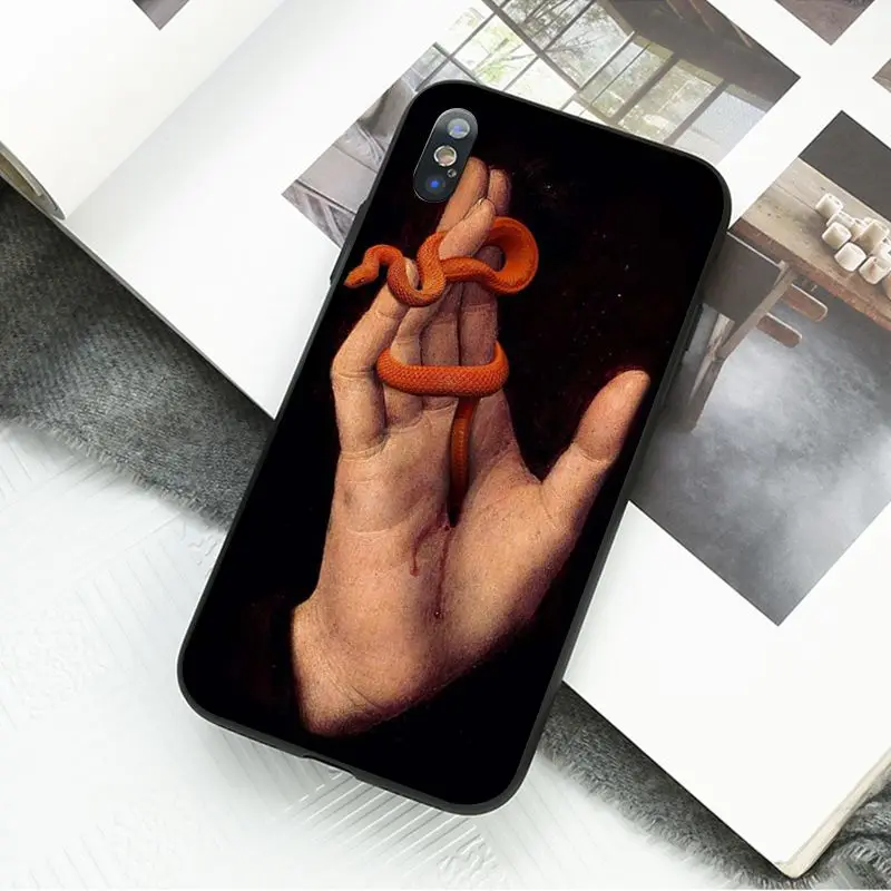 MaiYaCa, змеиная кожа, аксессуары для телефона, чехол для iPhone 11 Pro XS MAX XS XR 8 7 6 Plus 5 5S SE
