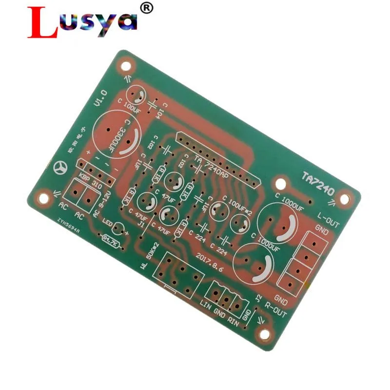 Новый TDA8954TH Вт 420 Вт + 420 Вт двухъядерный двухканальный Clasee AD цифровой HIFI мощность аудио усилители домашние доска с вентилятором Amplificador E4-005