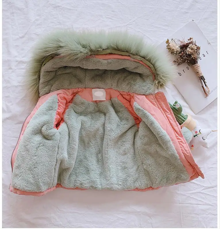 

Thickened beautiful cotton-padded jacket