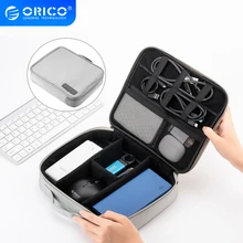 ORICO Portable 3.5 inch HDD Box Storage Bags Travel Electronic Accessories Storage Bag for Power Adapter USB Cable Charger Power