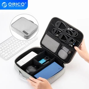 orico portable 3 5 inch hdd box storage bags travel electronic accessories storage bag for power adapter usb cable charger power free global shipping