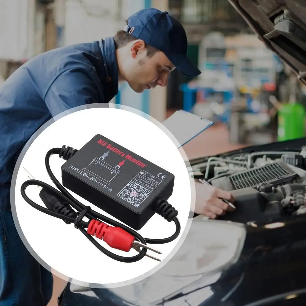 

Тестер аккумулятора автомобиля в реальном времени, 12 В, Bluetooth, 4.0