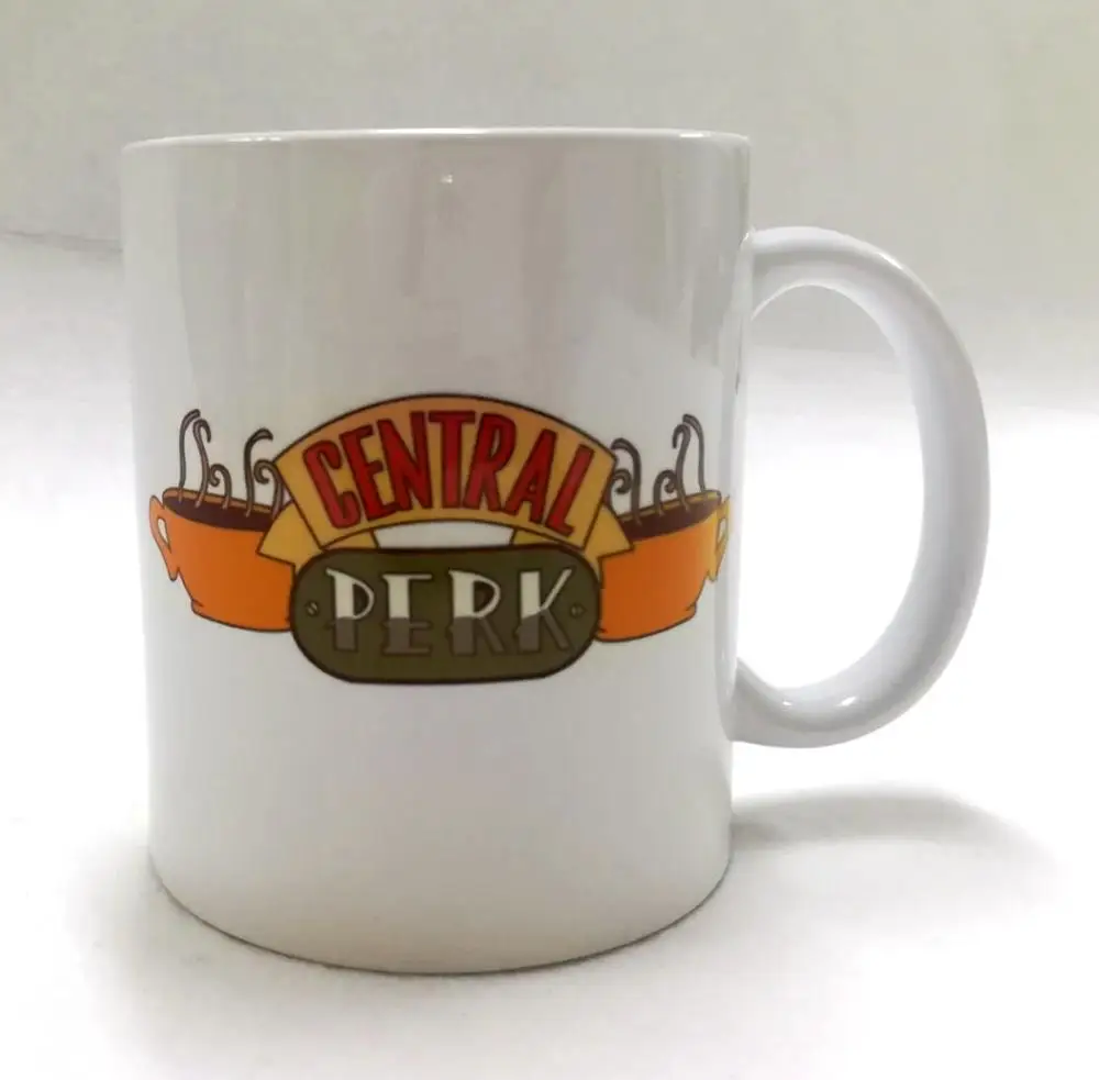 ТВ серии друзья Central perk кружка Кофе чашки Косплэй керамики Чай костюм на Хэллоуин