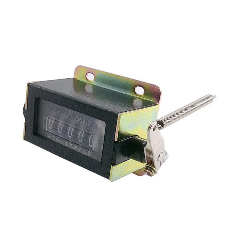 Ручной счётчик с 5 цифрами механический искусственной тяги портативный ручной