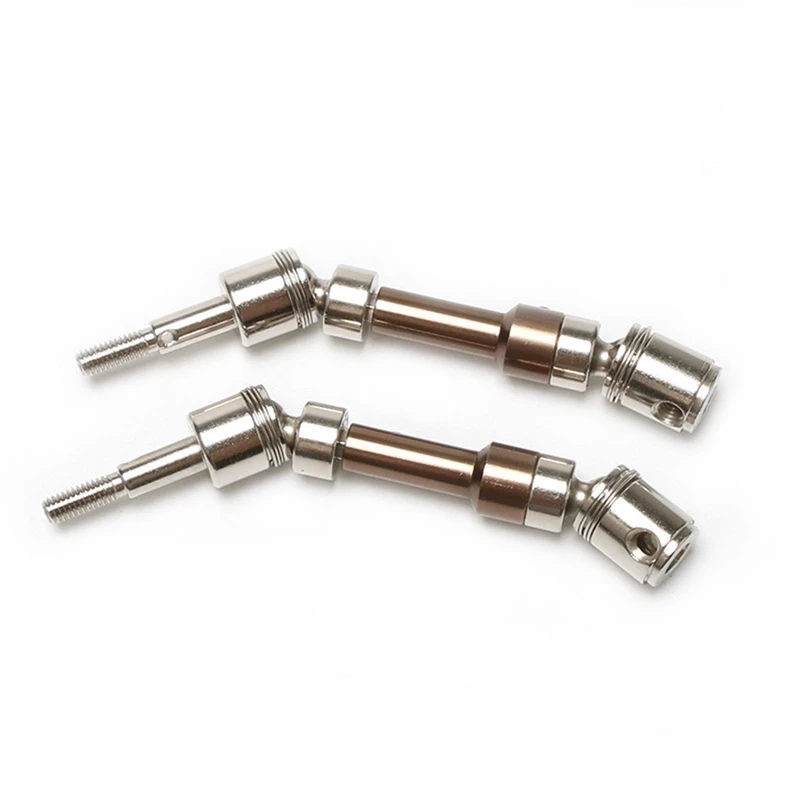 

1 Set CVD Front Wheel Universal Drive Shaft & 1 Set Metal Swing Arm Steering Cup Upgrade Parts Kit