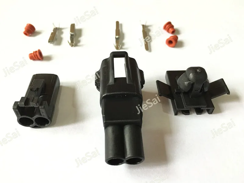 2 штырька гнездо штекер автомобильная Водонепроницаемая электрическая проводка