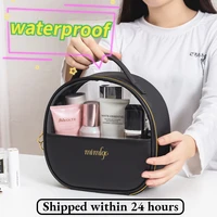 large capacity cosmetic bag cases female portable travel toiletry storage bag makeup for woman waterproof transparent organizer