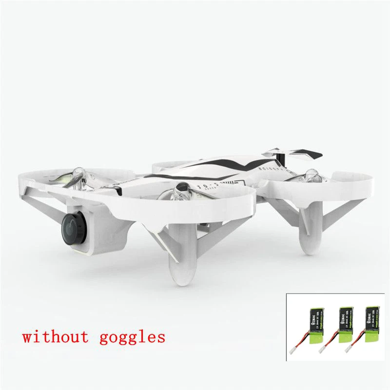 Eachine E013 Plus микро FPV гоночный Дрон анти-черепаха режим с 5,8G 48CH 1000TVL камера VR006 очки - Цвет: W without Goggles 3B