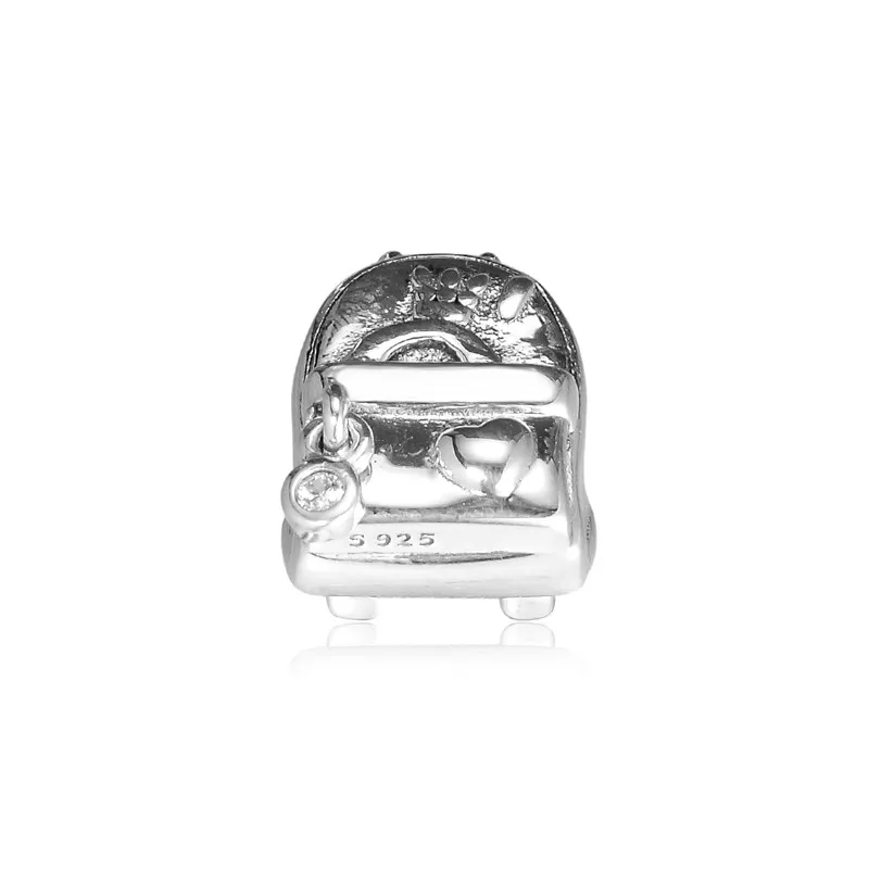 2019 серебряные бусины-Амулеты для сумок приключений браслеты сделай сам весенние