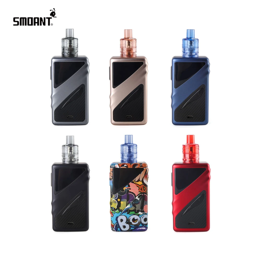 Оригинальный 200 Вт Smoant Taggerz набор электронных сигарет с 2 мл одноразовый резервуар