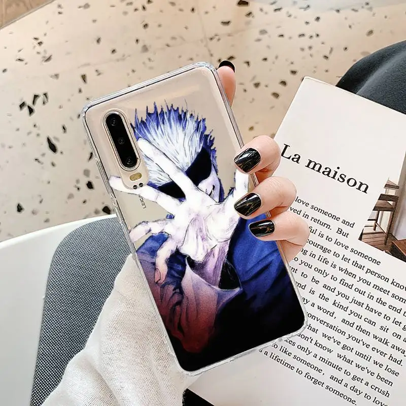 

Jujutsu Kaisen anime Phone Case Transparent for Samsung A71 S9 10 20 HUAWEI p30 40 honor 10i 8x xiaomi note 8 Pro 10t 11