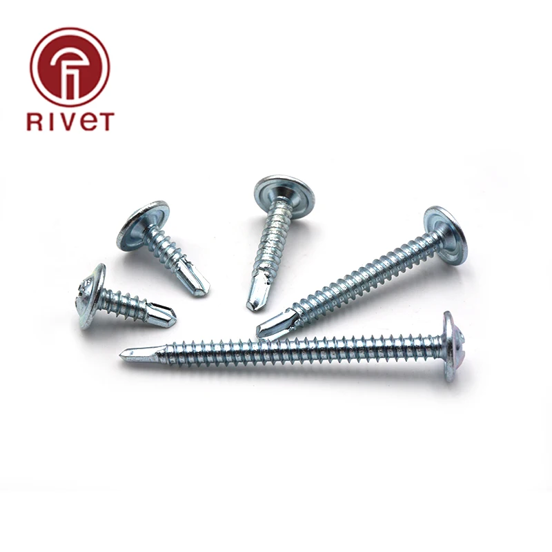 

20 шт. углеродистая сталь, оцинкованные крестообразные углубленные головки, болт с круглой головкой, саморезы, хвостовые винты M4.2