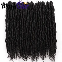 bomb twist crochet hair spring twist braiding hair passion twist hair synthetic hairs fluffy twist dreadlocks hair extensions