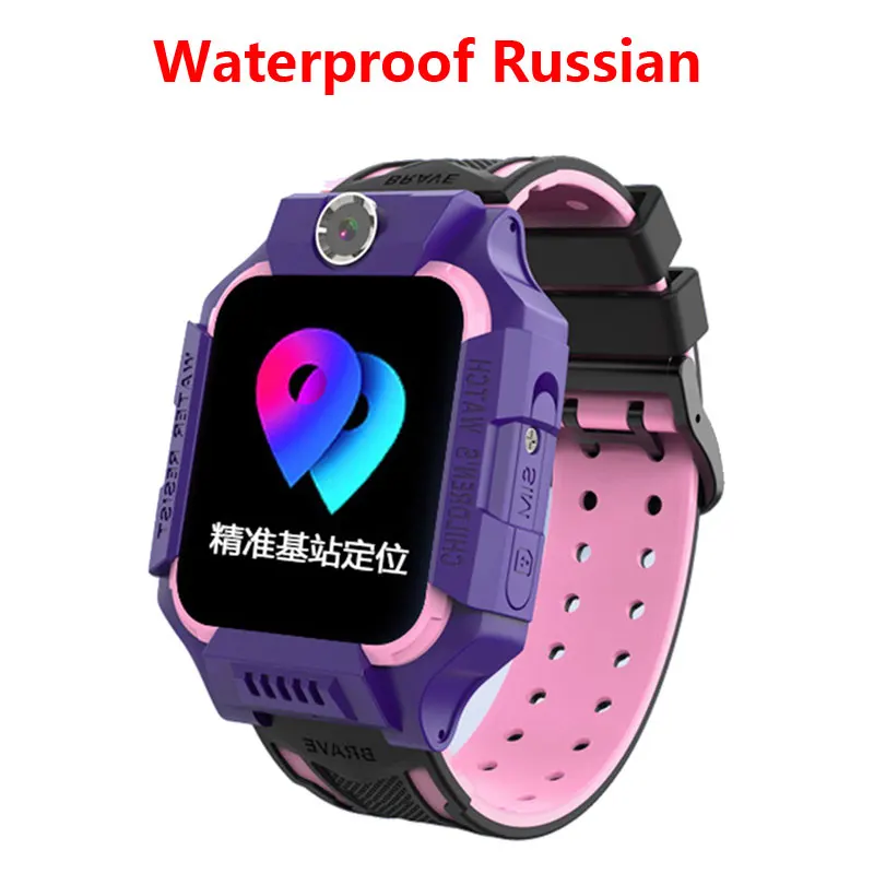 Option 5 Z6 детские подарки Смарт-часы IP67 глубокий водонепроницаемый 2G sim-карты gps трекер SOS анти-потеря Смарт-часы для IOS Android - Цвет: Option 5