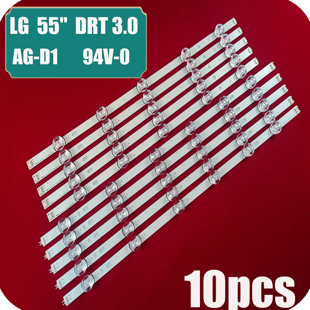 Новый Полный Подсветка массив Светодиодные ленты бар LG 55LB630V 55LB650V LC550DUH FG 55LF5610 55LF580V
