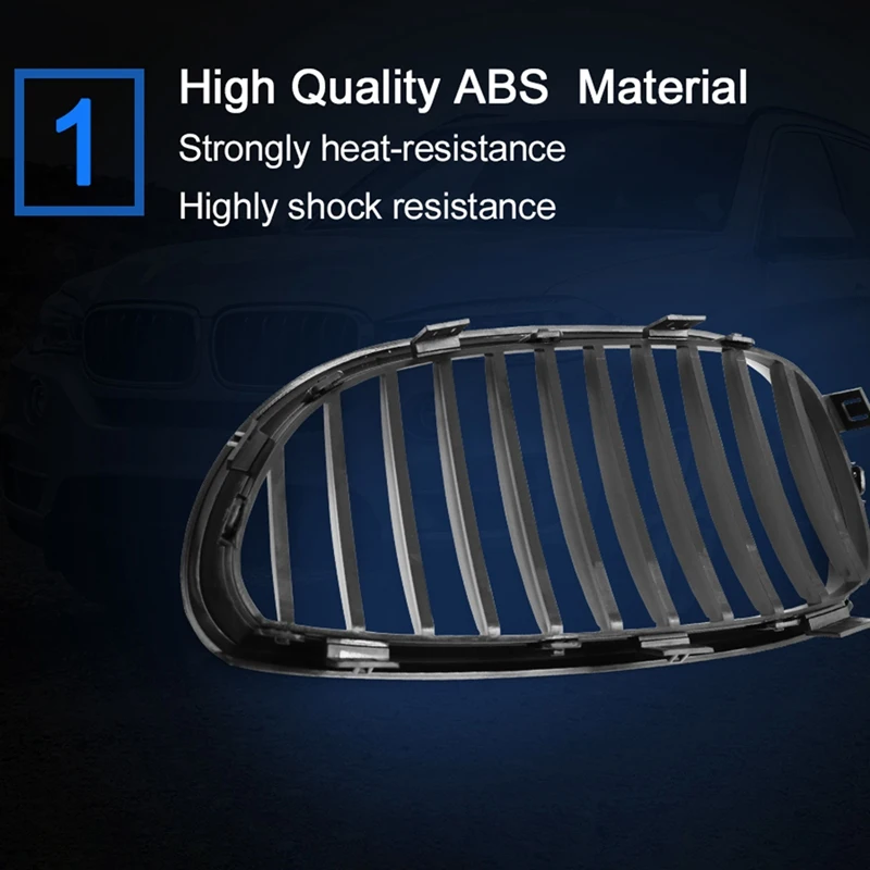 Передний бампер почек Спортивная решетка гриль замена для BMW E60 E61 528I 535I 525I 530I 530Xi
