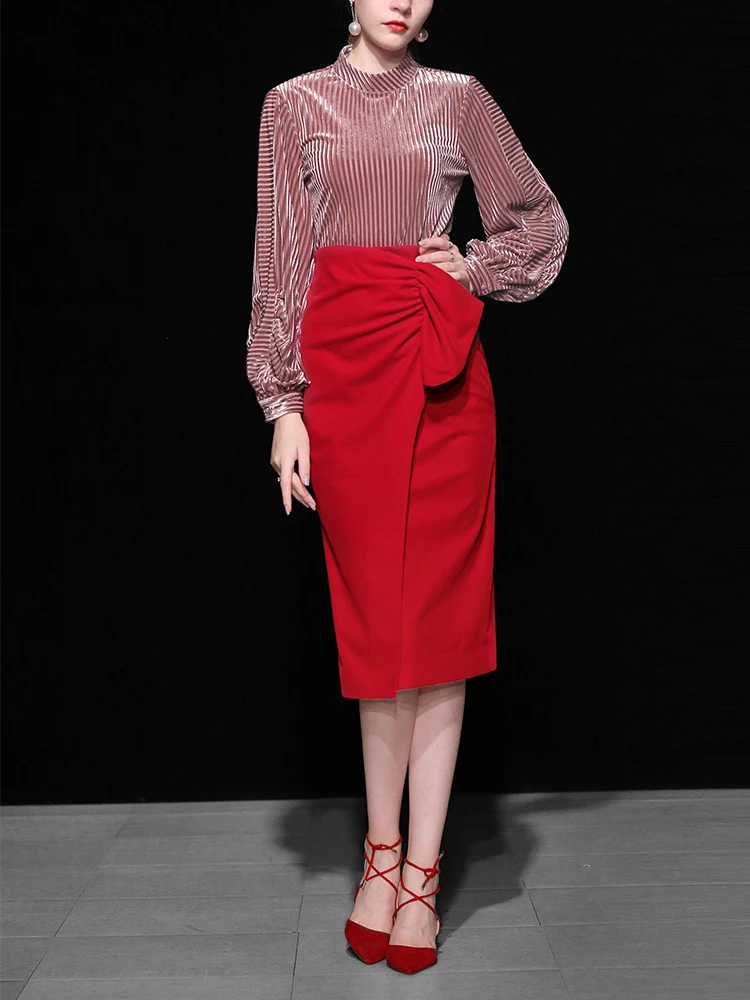 Женские костюмы с юбкой карандаш элегантные модные дизайнерские 2020 весна осень