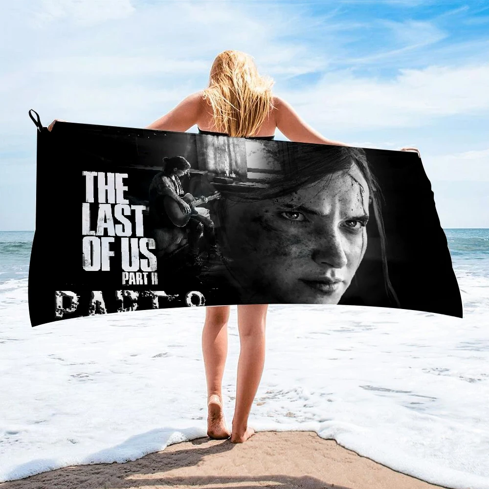 Последнее из нас банное полотенце микрофибры пляжное женское шелковое длинное