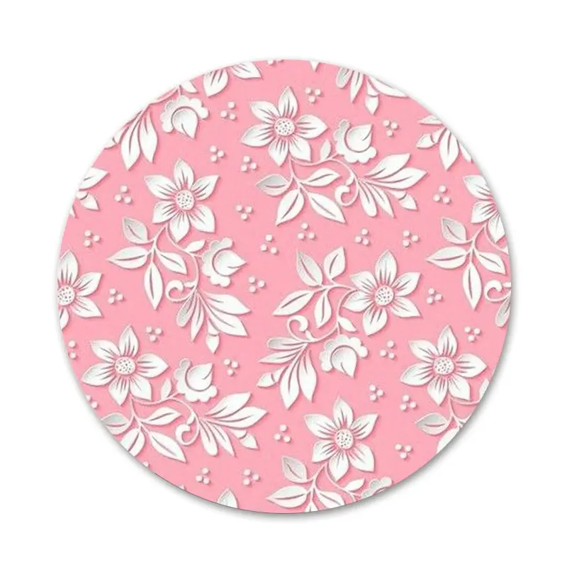 58 мм Модный Новый Популярный цветочный эстетический значок брошь заколка