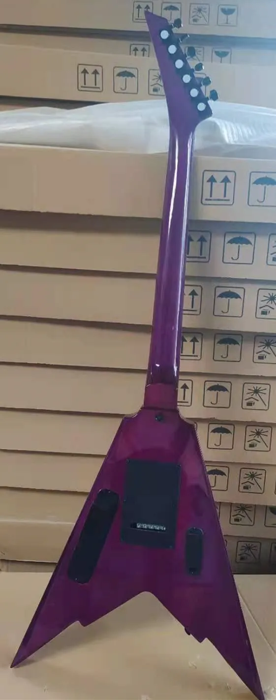 Высококачественная электрогитара корпус в виде Золотой четырехугольной звезды