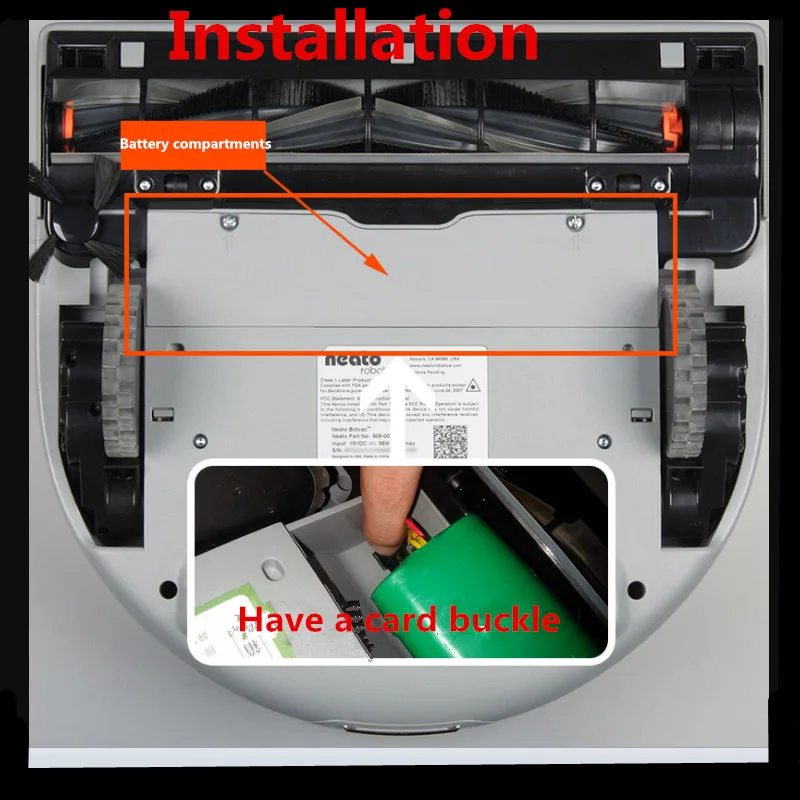 Аккумуляторная батарея для вакуумного робота подметателя 12 В 4500 мАч Ni MH
