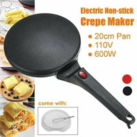 electric pancake maker mini non stick crepe maker hot plate cooktop automatic temperature control pan cake machine kitchen tools