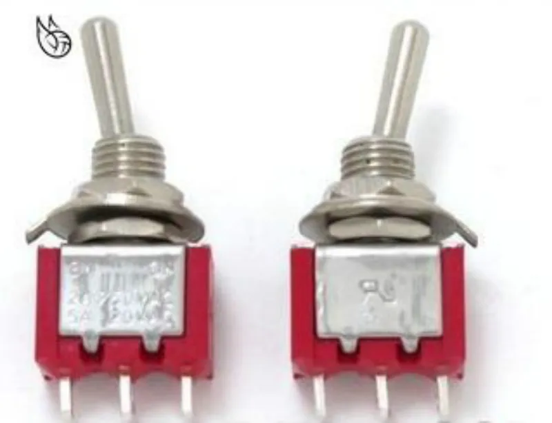 Миниатюрные тумблеры SPDT 5 шт. миниатюрные 3 Pin В 6A 125 переменного тока|Выключатели| |