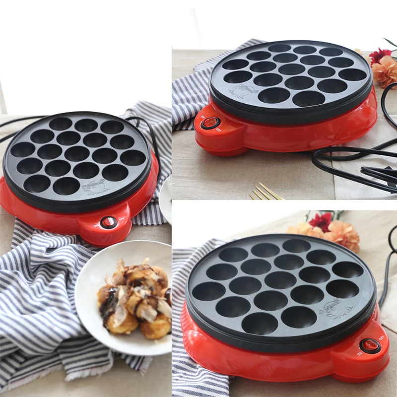 

takoyaki Baking Machine octopus baking machine household takoyaki machine octopus balls maker Professional cooking tools EU
