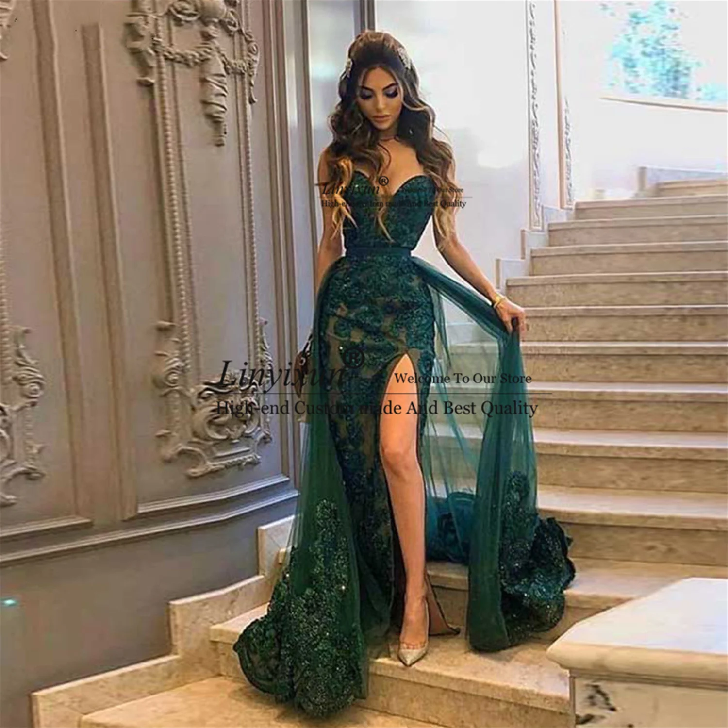 Женское кружевное вечернее платье с аппликацией сексуальные платья для