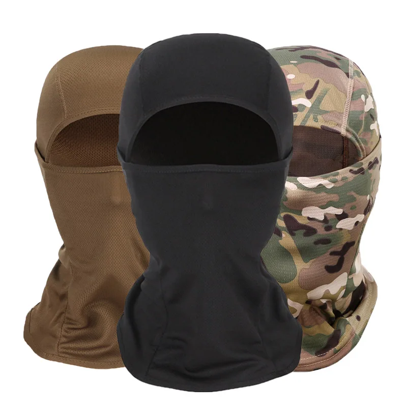 Балаклава для страйкбола маска на все лицо теплые ветрозащитные дышащие