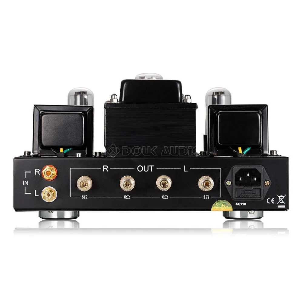 Nobsound ручной работы HiFi 6P1 вакуумный ламповый Интегрированный усилитель стерео односторонний усилитель для наушников класса A черный