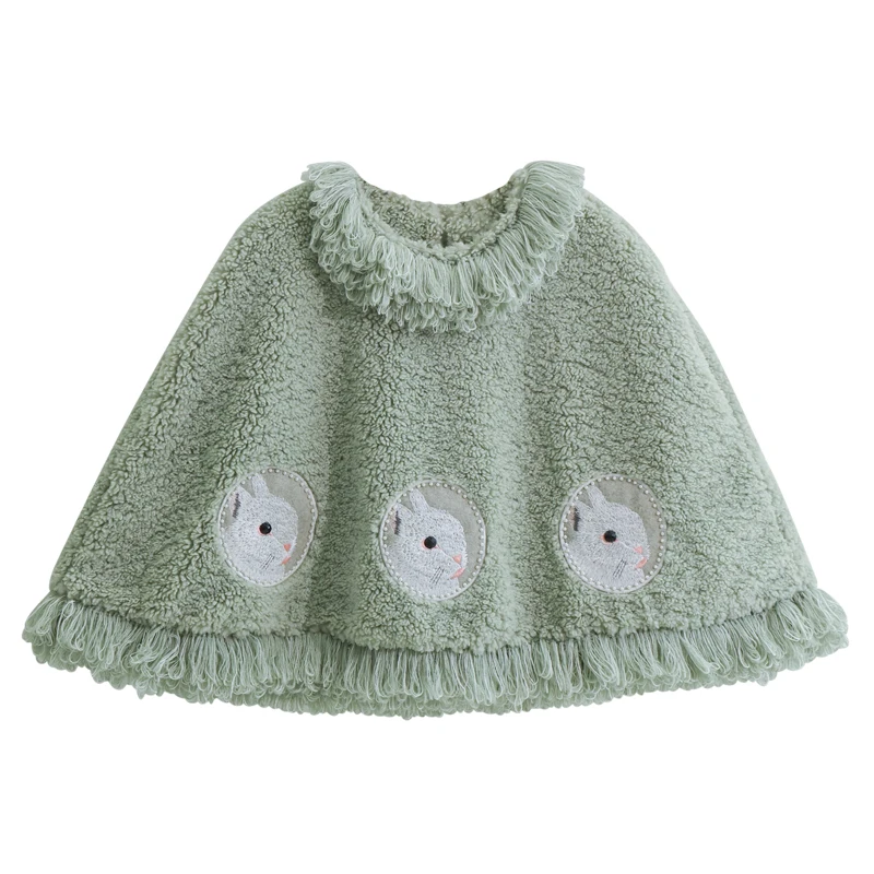 Женская короткая куртка AIGYPTOS винтажная накидка с вышивкой кролика оригинальный