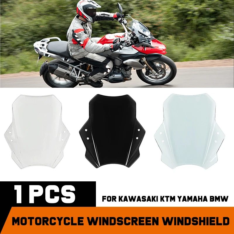 

1Pcs Motorcycle Windscreen Windshield Deflector Covers Vespa Screen For BMW R1200GS LC ADV RT R1250GS 2013-2019 Moto Accessories