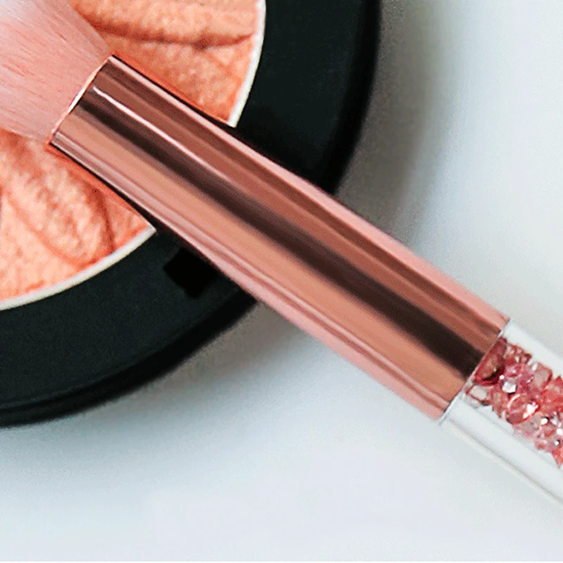 Кисти для макияжа косметика 1 шт. кисть теней розовая Кисть глаз двойная головка