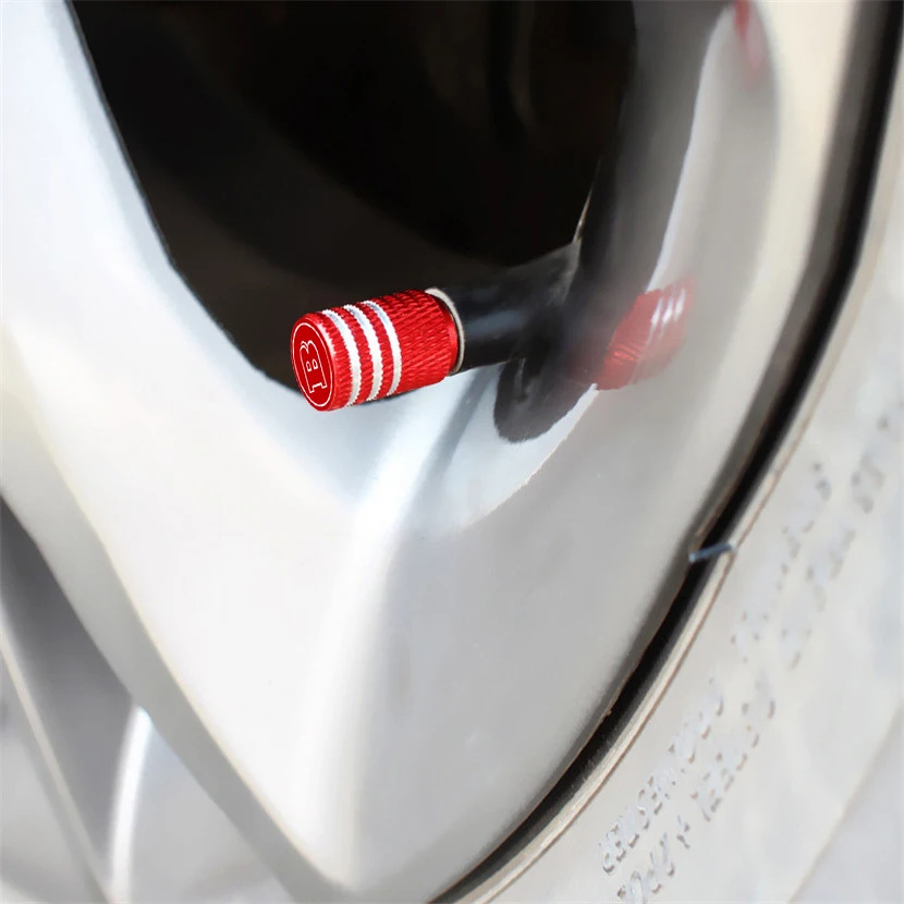 Колпачки для пылезащитных клапанов автомобильных шин 4 шт./компл. Letter B