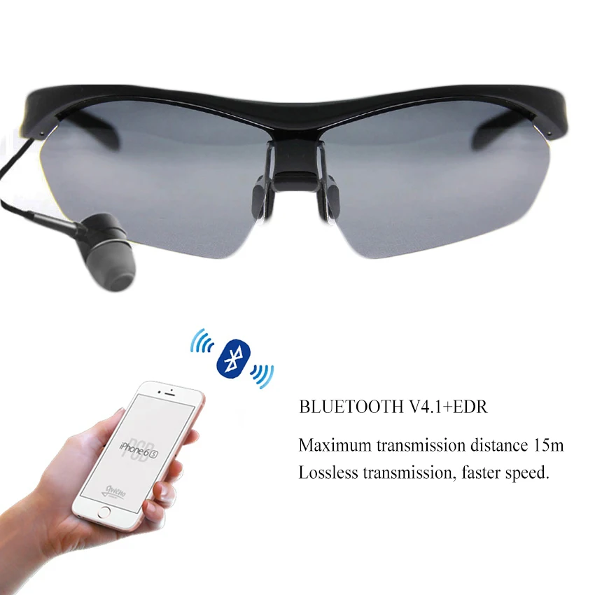 Спортивные солнцезащитные очки Conway, bluetooth-гарнитура, голосовые музыкальные очки, сенсорное управление, умные солнцезащитные очки для рыбалки, гольфа, езды на велосипеде