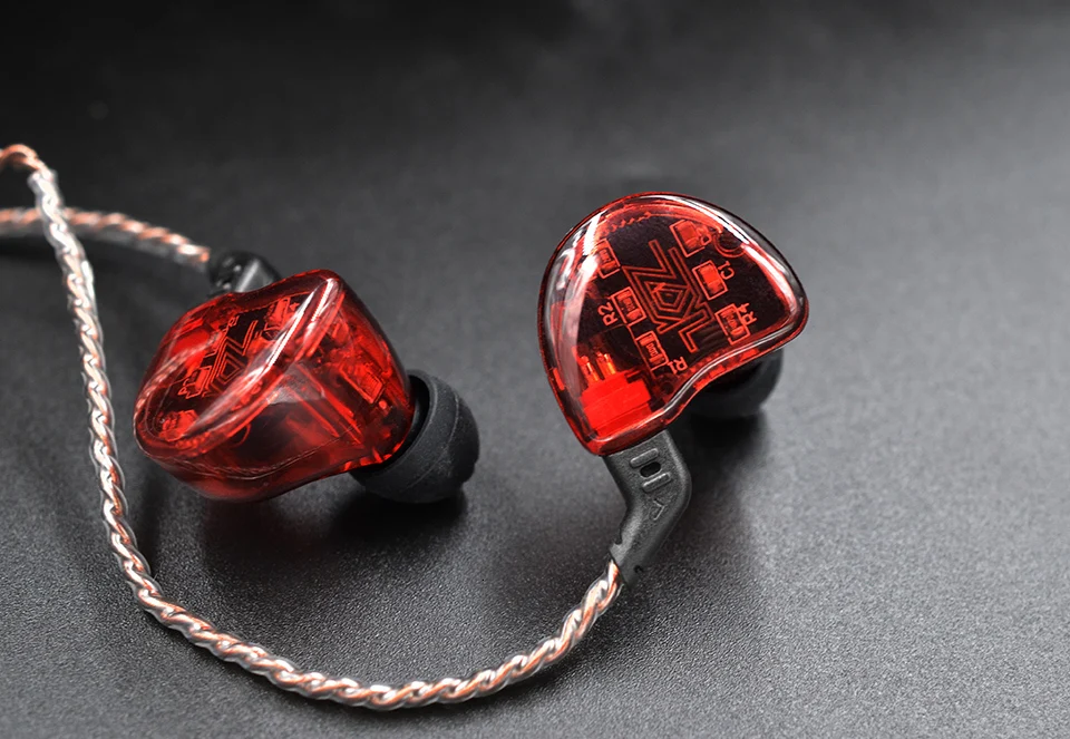 KZ ZS10 наушники 4BA+ 1DD динамические арматурные наушники HiFi бас гарнитура шумоподавление в ухо Мониторы гибридные наушники