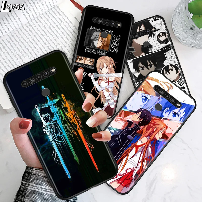 

Sword Art Online SAO For LG G8 V30 V35 V40 V50 V60 Q60 K40S K50S K41S K51S K61 K71 K22 K31 K42 K92 ThinQ 5G Phone Case