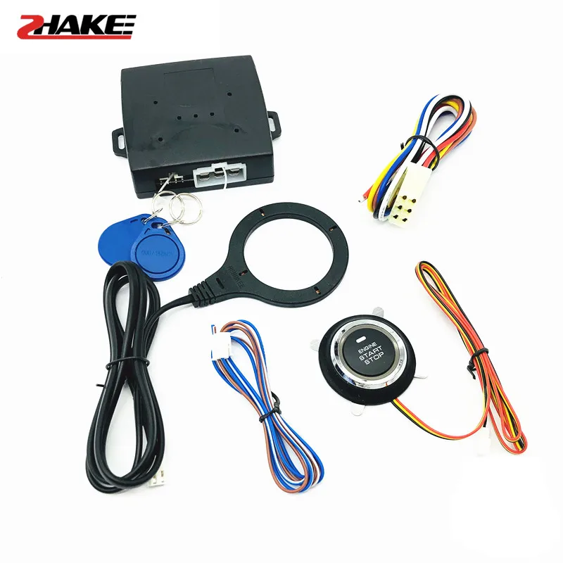 Автомобильная сигнализация кнопка запуска и остановки двигателя Starline Зажигания