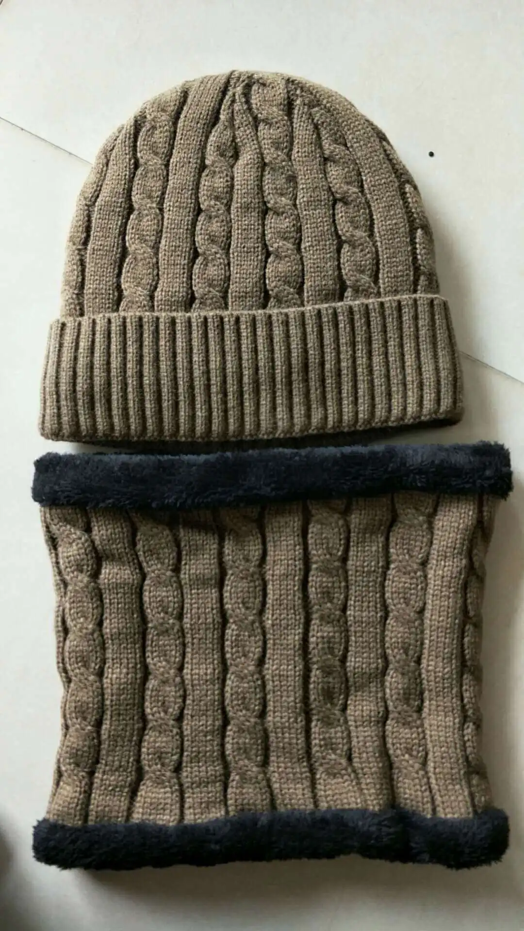 

Twist Pull Hat Scarf Set designer bonnets kpop hat red hat bonnets wholesale Unisex Cotton Casual hat winter hats