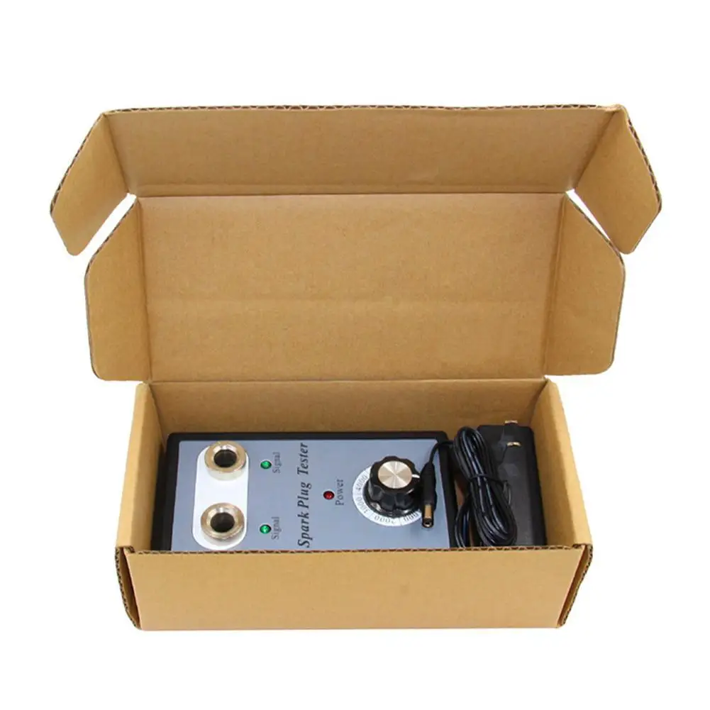 Автомобильный тестер свечей зажигания с двумя отверстиями анализатор