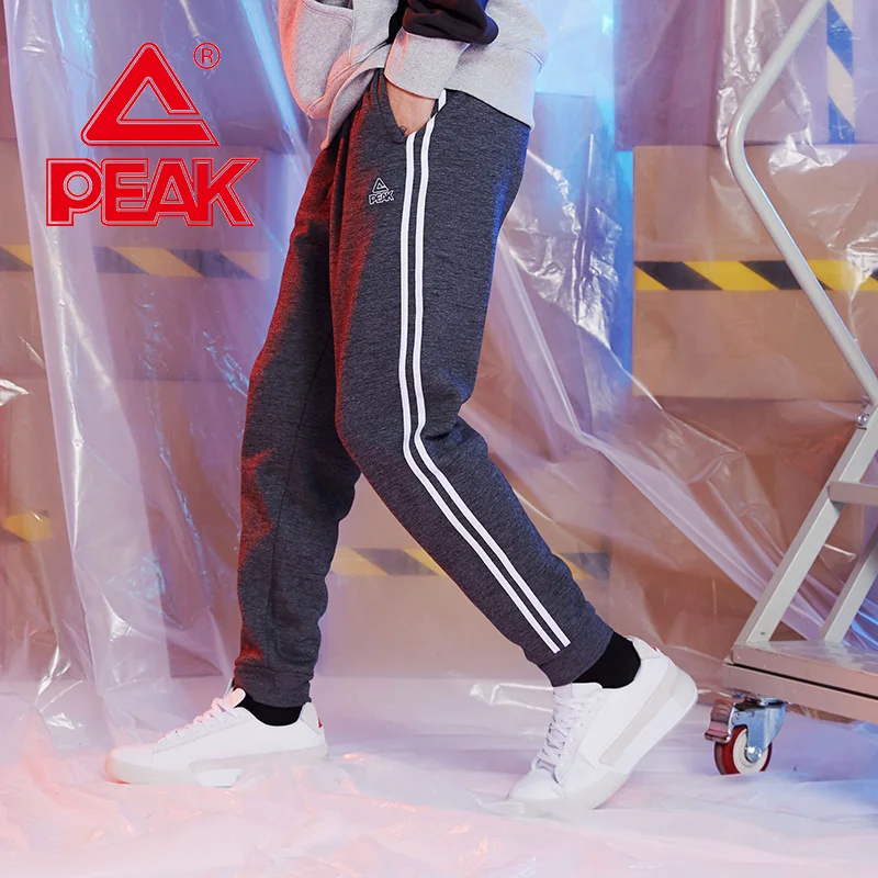 Мужские брюки для бега комфортные дышащие тканые спортивные штаны хлопок