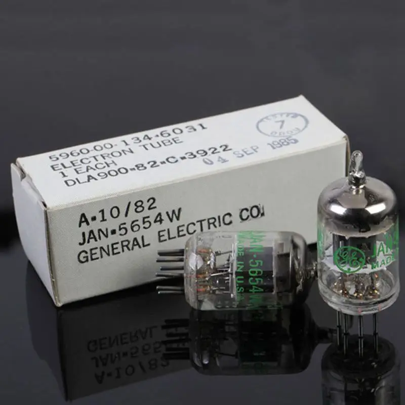 Обновленная труба США GE 5654 Вт GE5654W 6J1 / 6m1 EF95 403A 6AK5 403B CV4010 | Строительство и ремонт