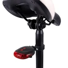 Светодиодный задний фонарь для велосипеда, 5 светодиодный + 2 лазерных лампы для велосипеда, предупреждающие фонари s, задсветильник фонарь для горного велосипеда, велосипедные задние фонари