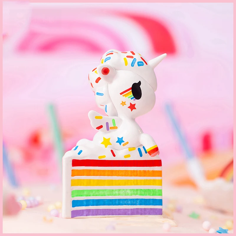 

tokidoki Unicorn Dessert Cake Blind Box Dull Cute Figure Anime Toys Random Surprise Box PVC Kawaii Model Mystery Box