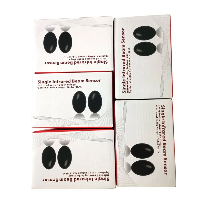 

10Sets Active Photoelectric Single Beam Infrared for Garage Gate Automatic Door Alarm System 20 Meters Input 12-24V AC/DC